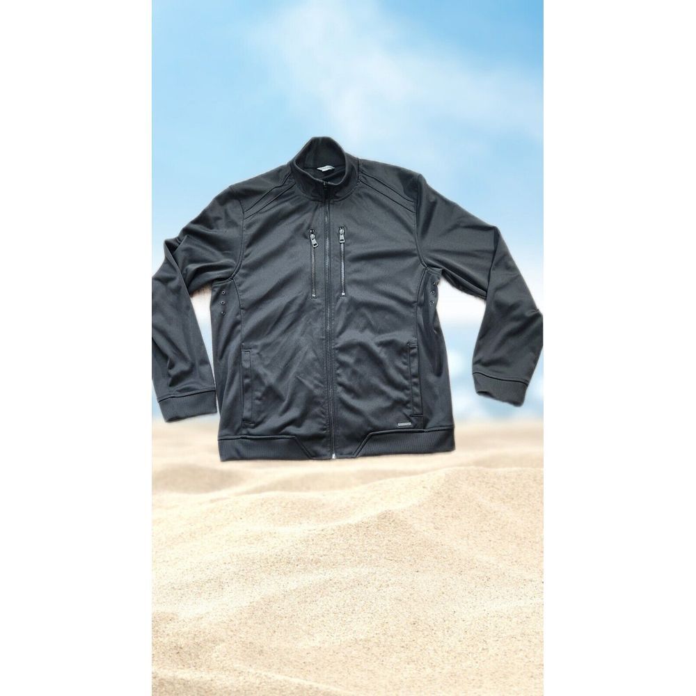 Calvin Klein‎ Men's Black Core Lightweight Large Nylon Jacket
